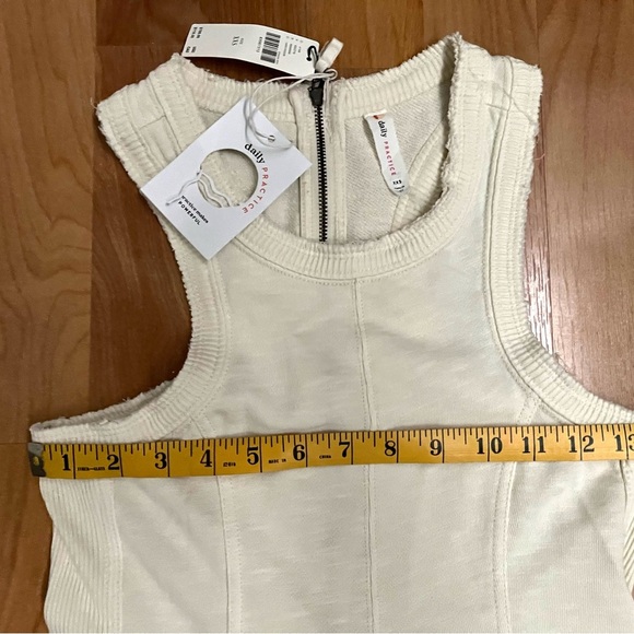 NWT Daily Practice Sophisticated Sleeveless French Terry Cotton Jumpsuit Unworn - Picture 14 of 16